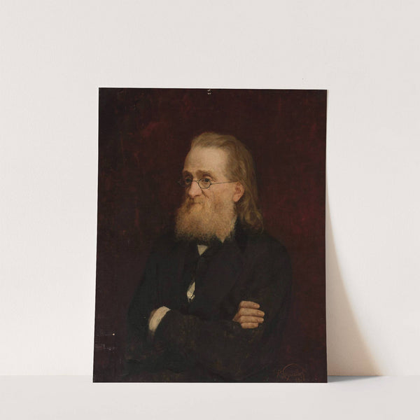 Portrait of Józef Wagner, head of the Press Department of the National Government (1876) by Pantaleon Szyndler