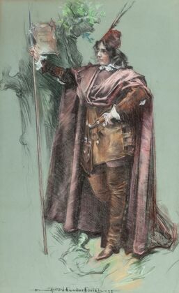 Portrait of Julia Marlowe as Rosalind in As You Like It