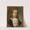 Portrait of Julia Simmler, artist&#039;s daughter by Józef Simmler