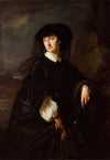Portrait of Julia Simmler née Hoeggenstaller, artist’s wife (1863)