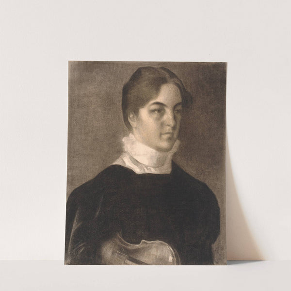 Portrait of Karen Bramsen (1897 – 1898) by Vilhelm Hammershøi