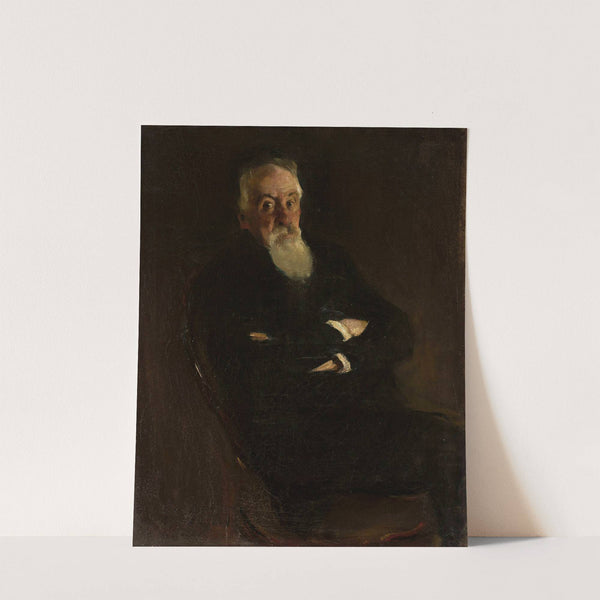 Portrait of Karol Berent by Konrad Krzyżanowski