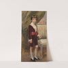 Portrait of Karol Krystall as a boy (1923) by Wojciech Kossak