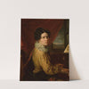 Portrait of Karolina Towiańska by Walenty Wańkowicz