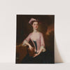 Portrait of Katherine Watson Southwell (d. 1765) holding a book by Enoch Seeman