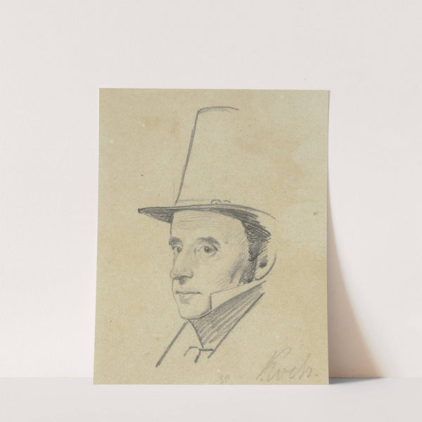 Portrait of Koch by Carl Hoff