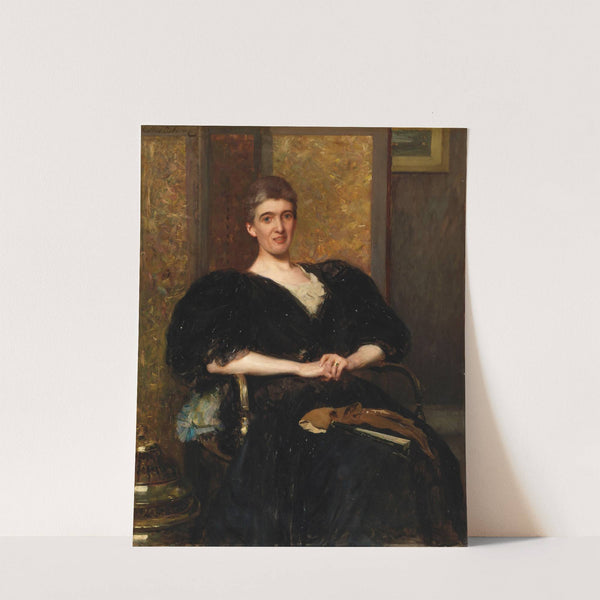 Portrait of Lady Armstrong (née Ferrard) by Walter Frederick Osborne
