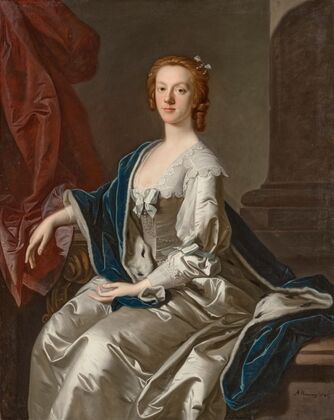 Portrait of Lady Frances Carteret, later Marchioness of Tweeddale (1718-1788) (1748)