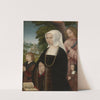Portrait of Livina van Steelant by Gerard Horenbout