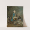 Portrait Of Louis Philippe Joseph, Duc D&#039;orleans And Duc De Chartres by Louis Tocqué