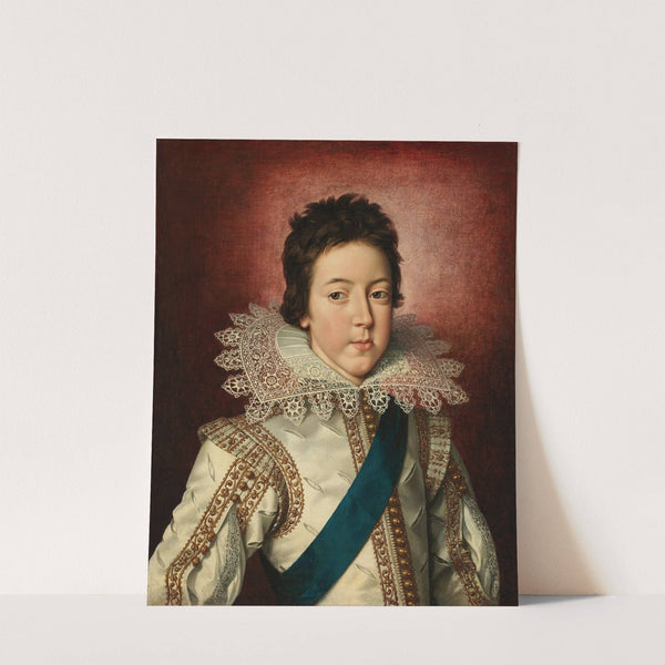 Portrait of Louis XIII, King of France as a Boy (circa 1616) by Frans Pourbus The Younger