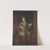 Portrait Of Louis Xv Of France As A Child by Augustin Oudart Justinat