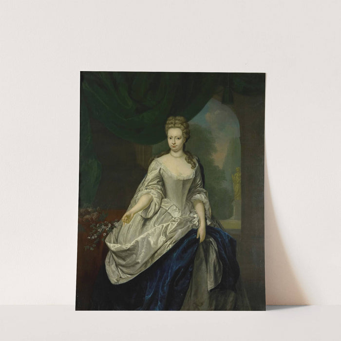 Portrait of Louise Christina Trip by Jan Abel Wassenbergh
