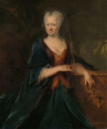 Portrait of Louise Christina Trip, wife of Gerrit Sichterman