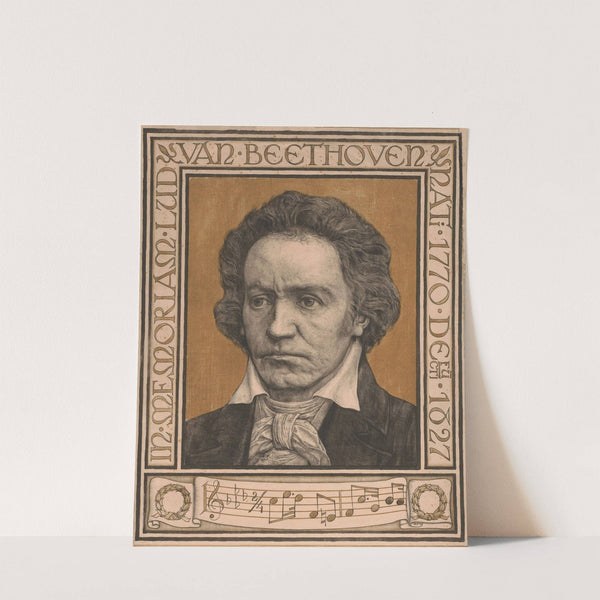 Portrait of Ludwig van Beethoven by Antoon Derkinderen