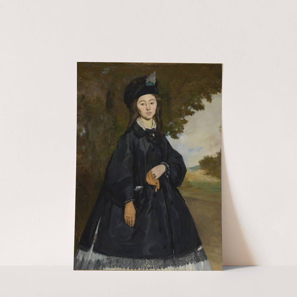 Portrait of Madame Brunet (about 1861–1863) by Édouard Manet