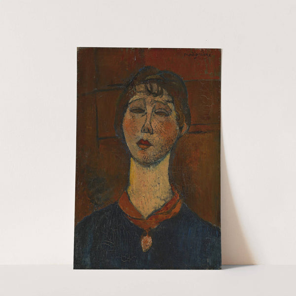Portrait Of Madame Dorival (1916) by Amedeo Modigliani