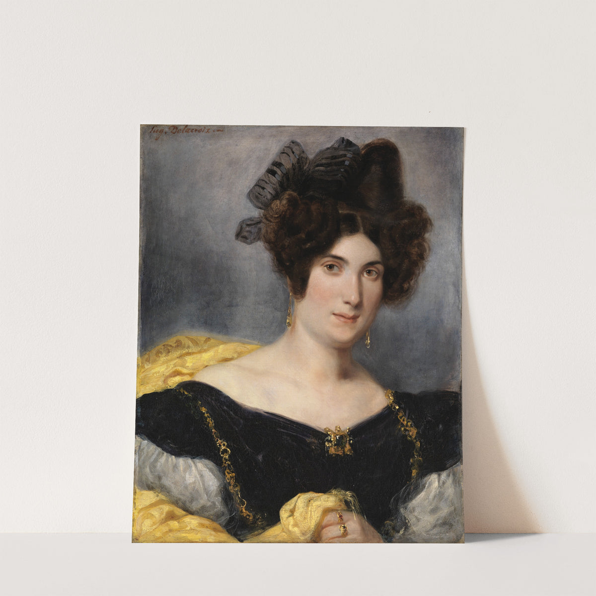 Portrait of Madame François Simon (1829) by Eugène Delacroix