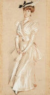 Portrait of Madame Helleu in boating costume