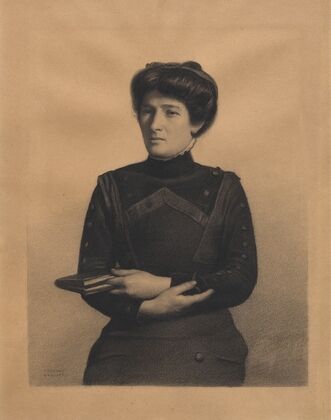 Portrait of Madame Jules Ricard, née Augustine Bulteau (c. 1893)