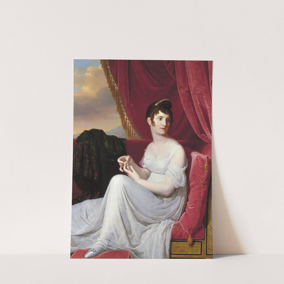 Portrait of Madame Tallien by Jean-Bernard Duvivier