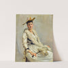 Portrait Of Mademoiselle B. by Alexander Mann