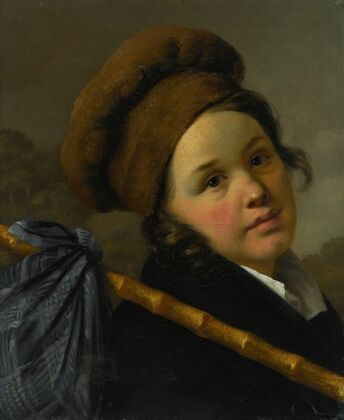Portrait Of Mademoiselle De Saint Aubin (1764-1850)