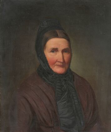 Portrait of Magdalena Kleißer née Fürderer (1859)