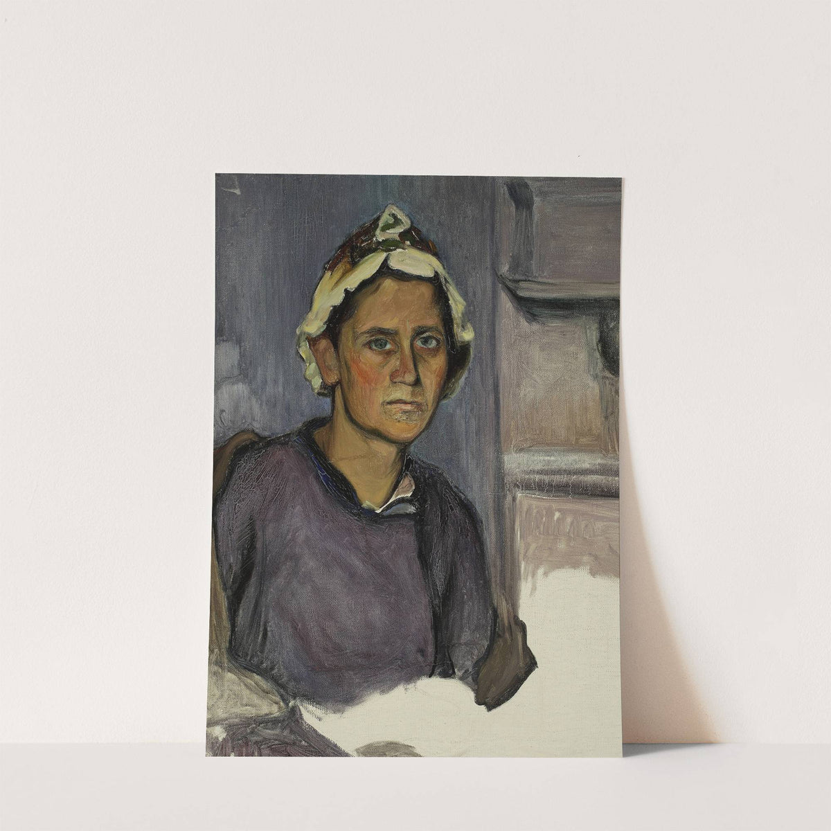 Portrait of Magdalena (circa 1911) by Władysław Ślewiński