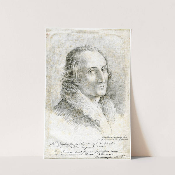 Portrait of Marco F. Gagliuffi by David Humbert de Superville