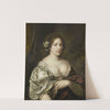 Portrait of Margaretha Godin (d. 1694), wife of the artist by Caspar Netscher