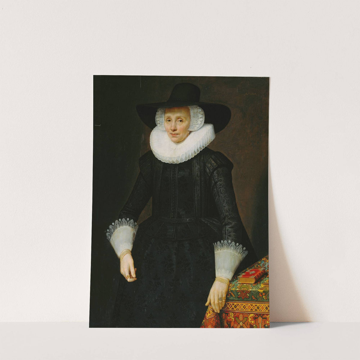 Portrait of Margarita Courten (1564-1640) by Salomon Mesdach