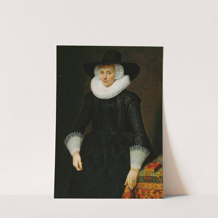 Portrait of Margarita Courten (1564-1640) by Salomon Mesdach