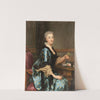 Portrait of Marguerite de Conzié (1764) by Alexander Roslin