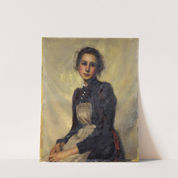 Portrait Of Marguerite Lendorff, Sister Of The Artist by Hans (Johann) Ludwig Lendorff