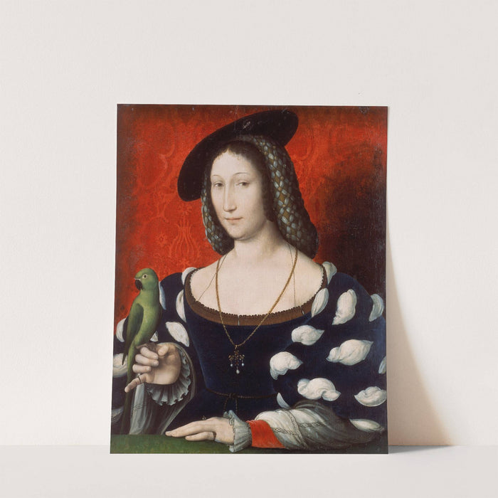 Portrait of Marguerite of Navarre by Jean Clouet