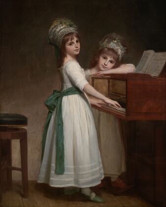 Portrait of Maria and Catherine, the Daughters of Edward Thurlow, 1st Baron Thurlow (1783)