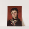 Portrait Of Maria Godlewska Née Popiel by Władysław Czachórski
