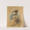 Portrait of Maria Landau nee London (1896) by Leopold Horowitz