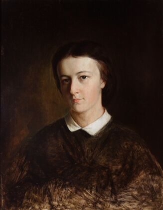 Portrait of Maria Sawiczewska, artist’s sister (1863 - 1864) — size preview