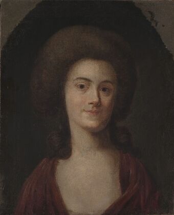 Portrait of Maria Wyżewska née Tremon