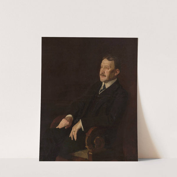 Portrait of Marian Sokołowski by Stanisław Lentz