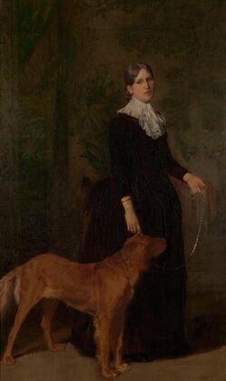 Portrait of Marie De Coster, the Artist’s Wife