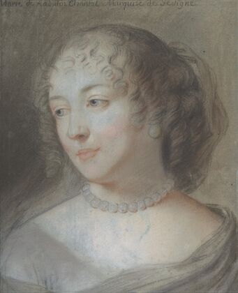 Portrait of Marie de Rabutin-Chantal, Marquise de Sévigné