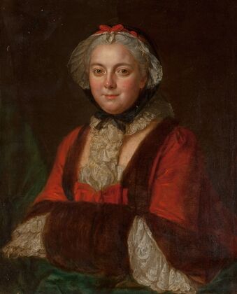 Portrait of Marie Leczinska, Queen of France — size preview