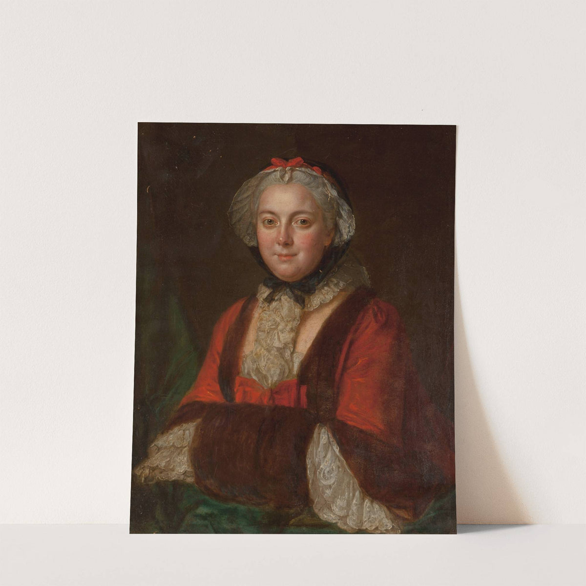 Portrait of Marie Leczinska, Queen of France by Circle of François Hubert Drouais
