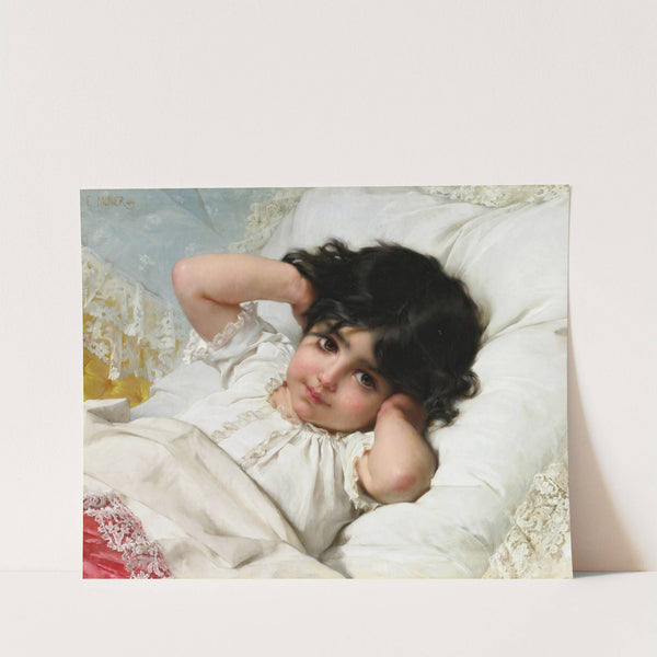 Portrait Of Marie-Louise (1880) by Émile Munier