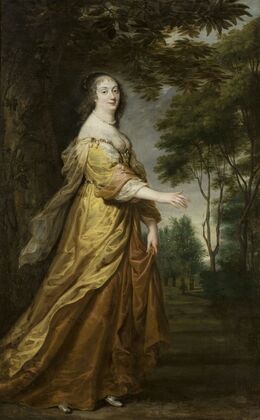 Portrait of Marie Louise Gonzaga (1611–1667), would-be queen of Poland