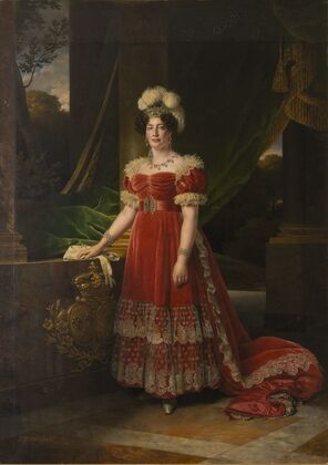Portrait of Marie Thérèse of France, Duchess of Angoulême (1827) — size preview