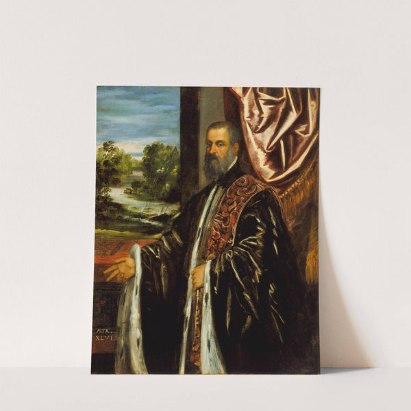 Portrait of Marino Grimani by Jacopo Tintoretto